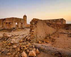 Qatar-toerisme-village-of-AlJumail-or-fisherman's-village- abandoned-kareem-tours